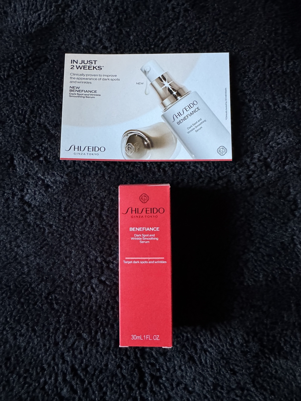 Shiseido Benefiance Dark Spot & Wrinkle Serum - 30mL 1FL. OZ. Brand New